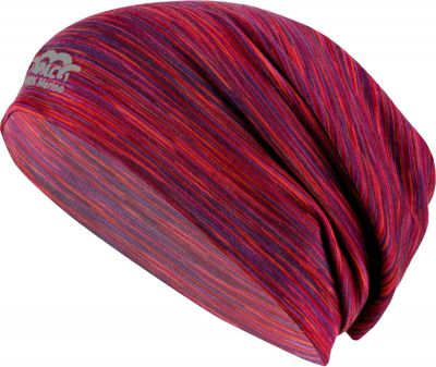 P.A.C. Herren Merino Beanie in lila