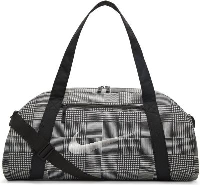 NIKE Tasche W NK GYM CLUB - PLAID in schwarz