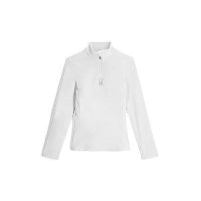 SHIMMER BUG 1/2 ZIP in wht white