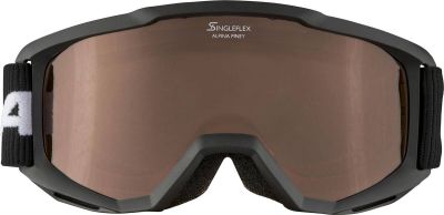 ALPINA Skibrille in braun