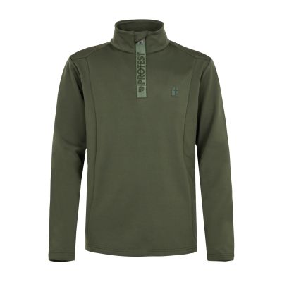 REWILLOWY JR 1/4 zip top in 855 thyme