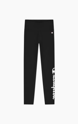 Crop Leggings in schwarz