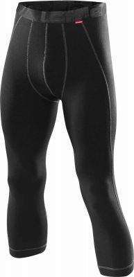 LÖFFLER Herren UNTERHOSE 3/4 TRANSTEX® WARM in schwarz