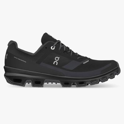 ON Cloudventure Waterproof in 99249 black