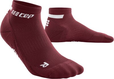 CEP Herren the run socks, low cut, v4, men in rot