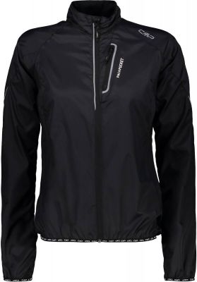 CMP Damen Trail-Running-Jacke WOMAN JACKET in schwarz