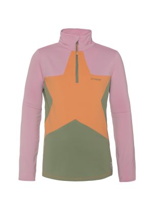 PRTBRIDGETI JR 1/4 zip top in pink