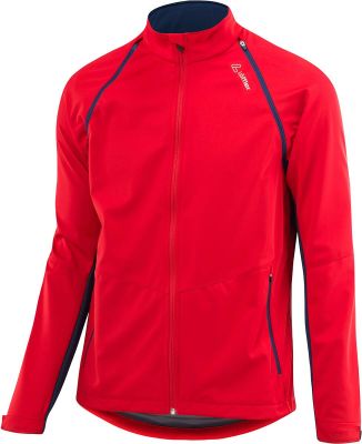 LÖFFLER Herren Funktionsjacke M ZIP-OFF JACKET WS LIGHT in rot