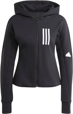 ADIDAS Damen Jacke W MV SL FZ HD in schwarz