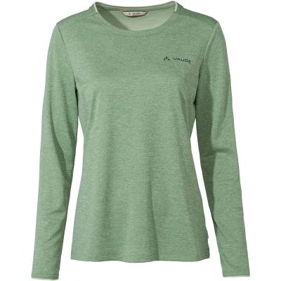 Damen Shirt Wo Essential LS T-Shirt in grün