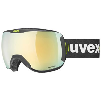 uvex downhill 2100 CV black SL/gold-gree in schwarz