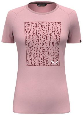 SALEWA Damen Shirt PURE BOX DRY W T-SHIRT in pink