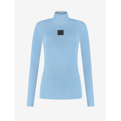 NIKKIE Jolie Ski Turtle Neck in 7675 powder blue