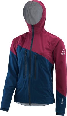 LÖFFLER Damen Regenjacke W HOODED JACKET GTX ACTIVE in rot