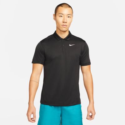 Nike M Nkct Df Polo Solid in schwarz