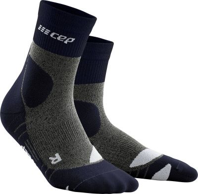 CEP Damen Hiking Merino Mid Cut Socks in grau