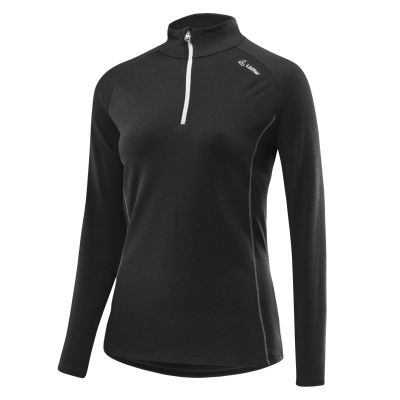 W MIDLAYER TRANSTEX® MERINO in schwarz