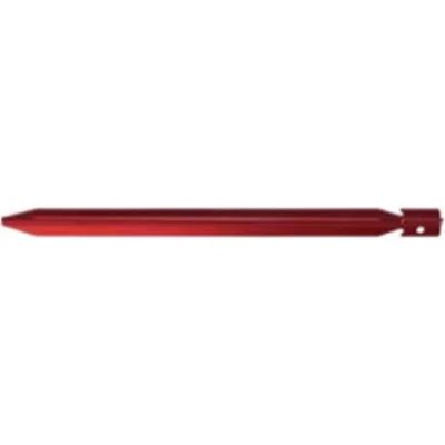 Zeltkleinteile Y-Hering Aluminium 23cm in rot