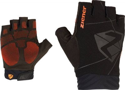 ZIENER Herren Fahrradhandschuh CECKO bike glove in schwarz