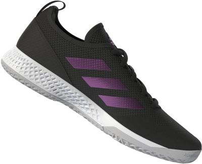 ADIDAS Damen Tennisoutdoorschuhe CourtFlash W in schwarz