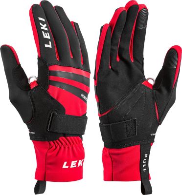 LEKI Herren Handschuhe HS Nordic Slope Shark in rot