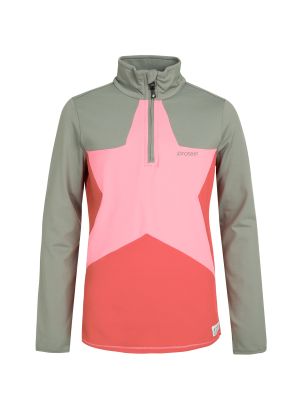 PRTBRIDGETI JR 1/4 zip top in grün