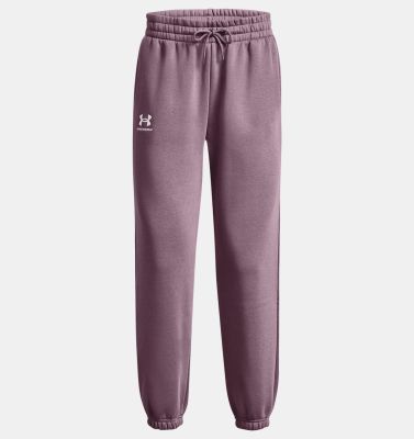 Under Armour Essential Fleece Joggers - misty purple in 500 misty purple