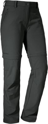 SCHÖFFEL Damen Zipp-Off-Hose in grau