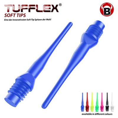 BULL´S BULL'S Tufflex Soft Tips 6mm(2BA) in 002 blau