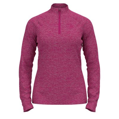 Mid layer 1/2 zip SESVENNA in rosa